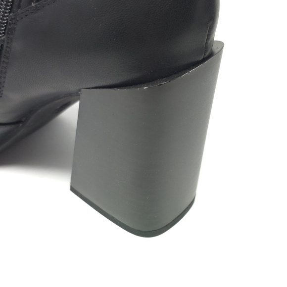 Wild Pair Trinityy Black Knit Pointed Toe Pull-On Booties 9.5M - Picture 9 of 13